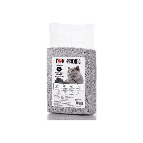 Наполнитель For Friends Tofu Charcoal